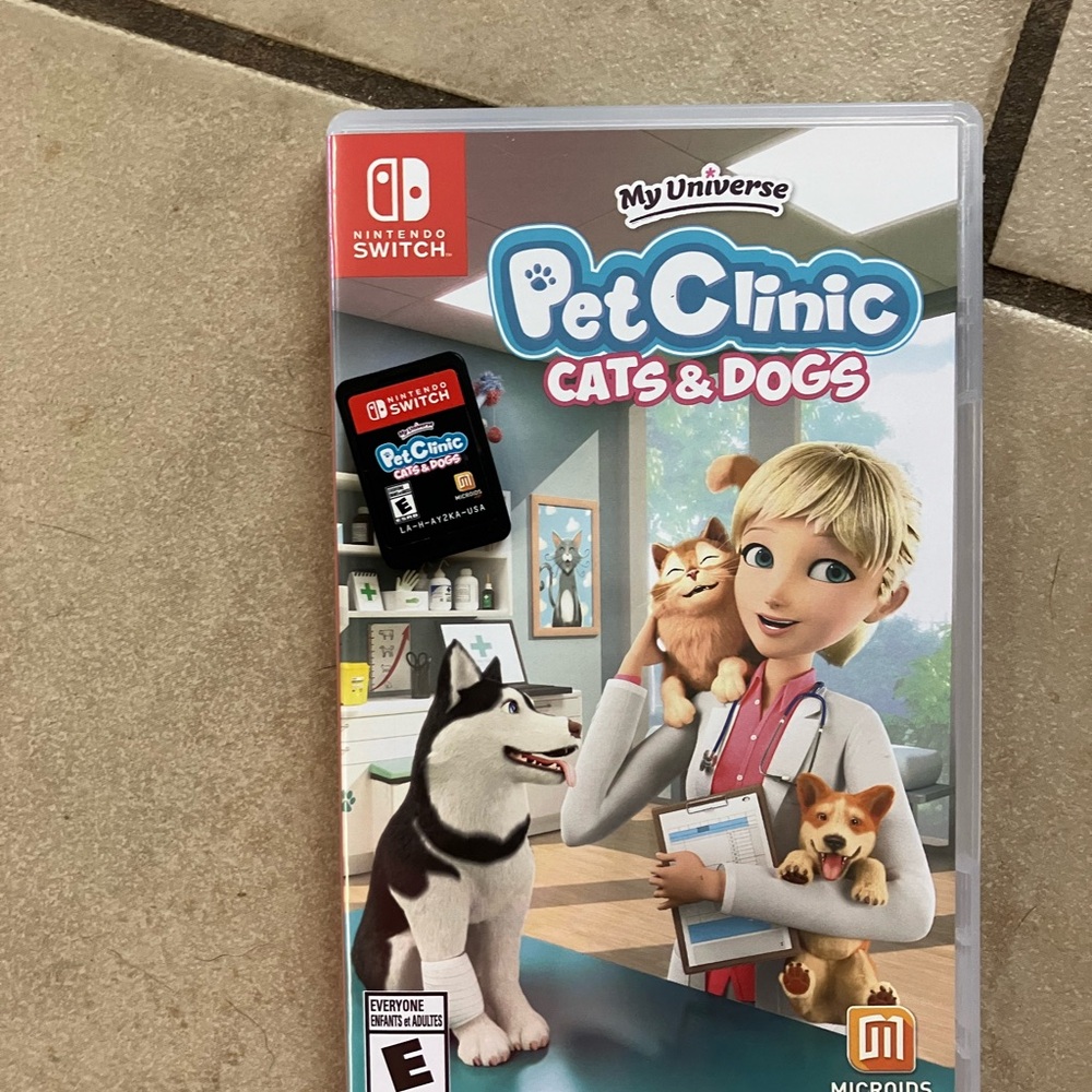 Pet Clinic Cats & Dogs Nintendo Switch Game